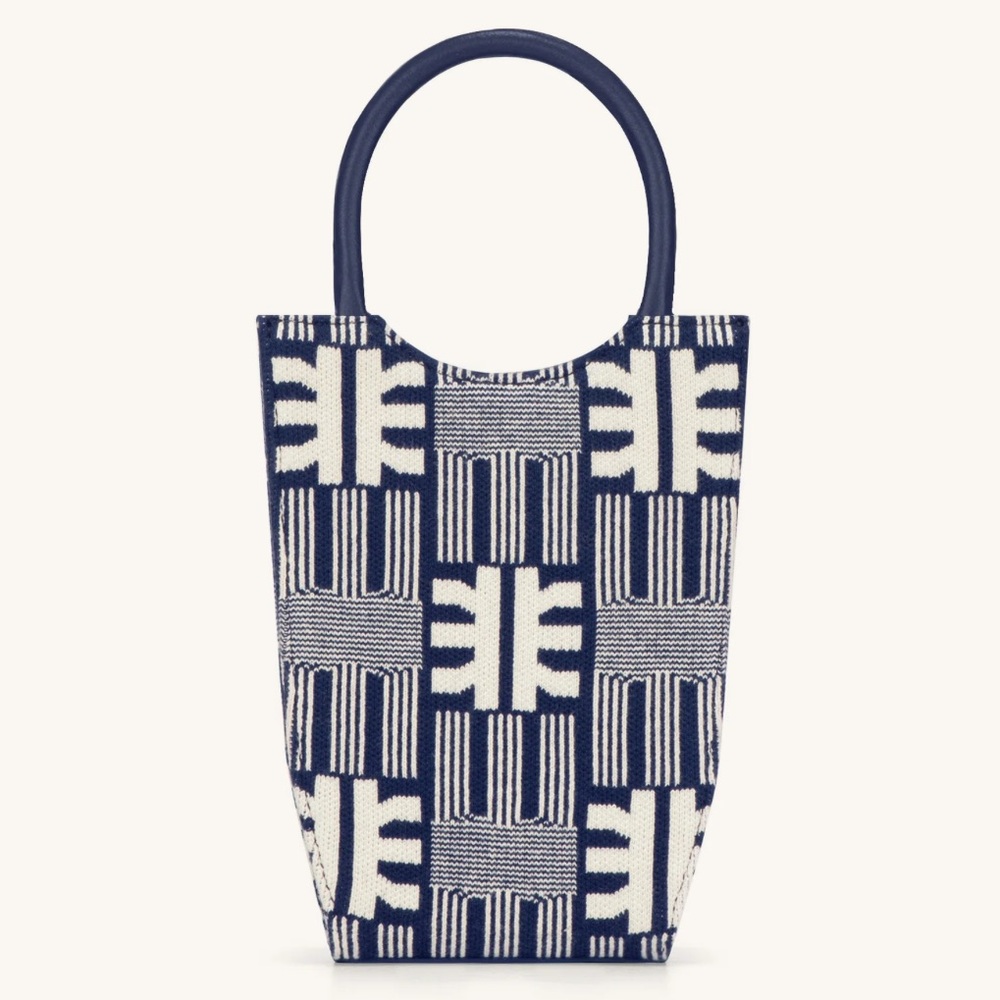 JW PEI Jacquard Knit Phone Bag - Navy